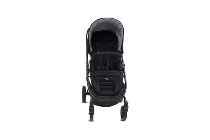 Valco Snap Ultra P Pram Stroller Foldable Ergo-Pivot Seat for Baby Infant (Black)