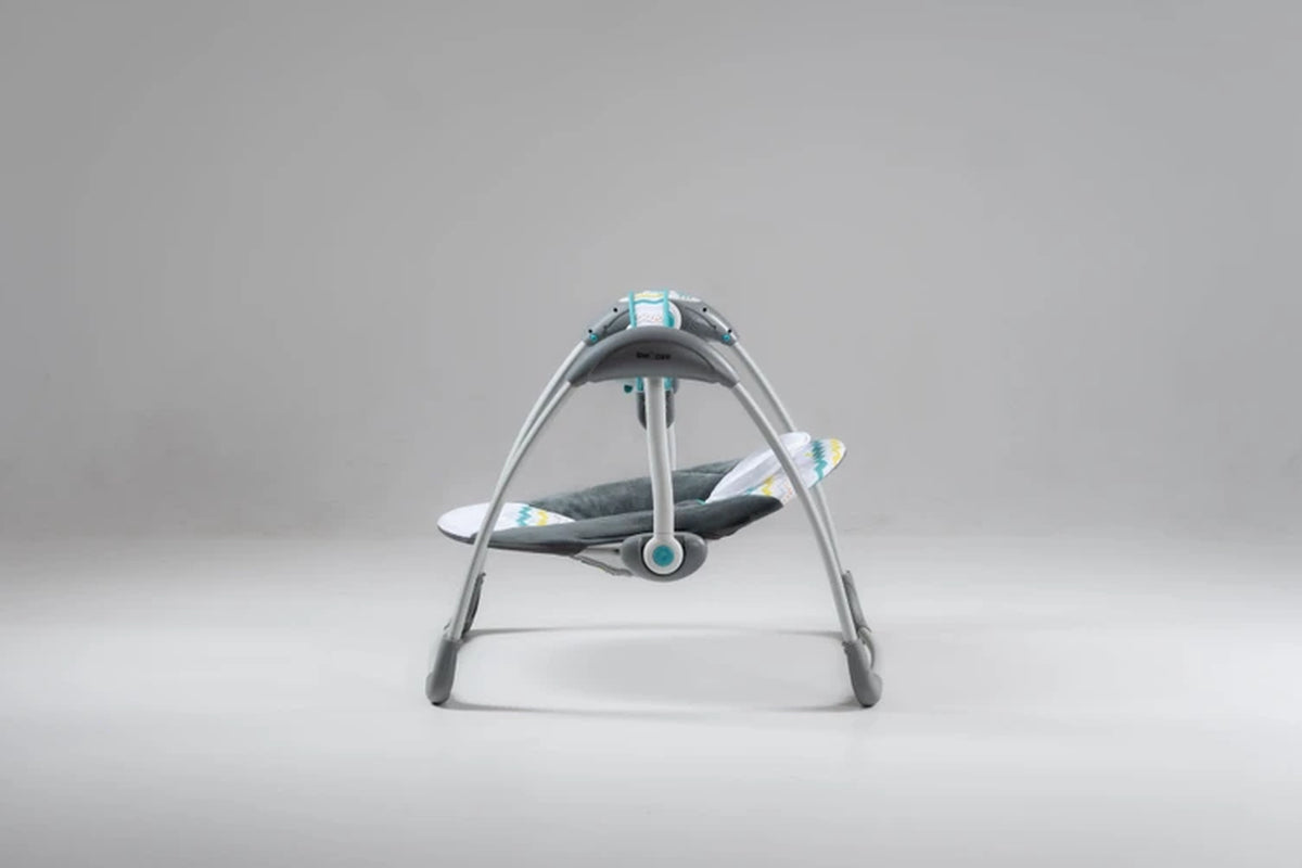 Love N Care Baby Musical Swing - Compact / Foldable with Toys & Sounds (Max 11 kg) Green