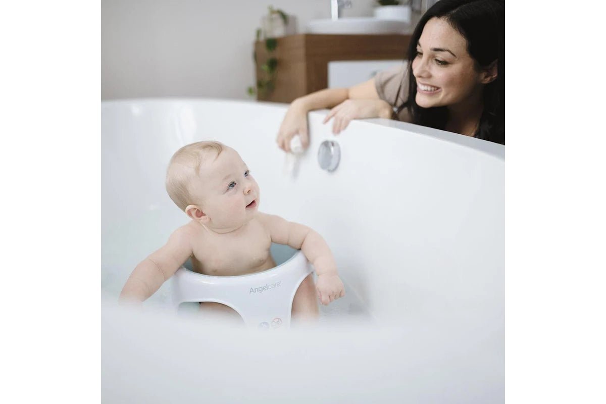 Angelcare Baby Infant Newborn Bathing Safety Support Ring Seat Chair (Pink)