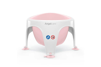 Angelcare Baby Infant Newborn Bathing Safety Support Ring Seat Chair (Pink)