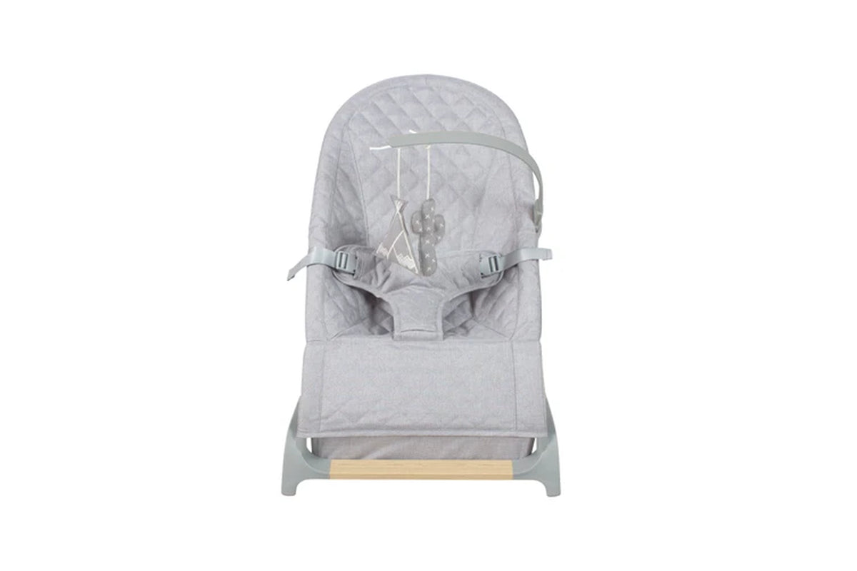 Childcare Comfy Baby Bouncer Newborn Infant Play Time Rocker - Moon Mist