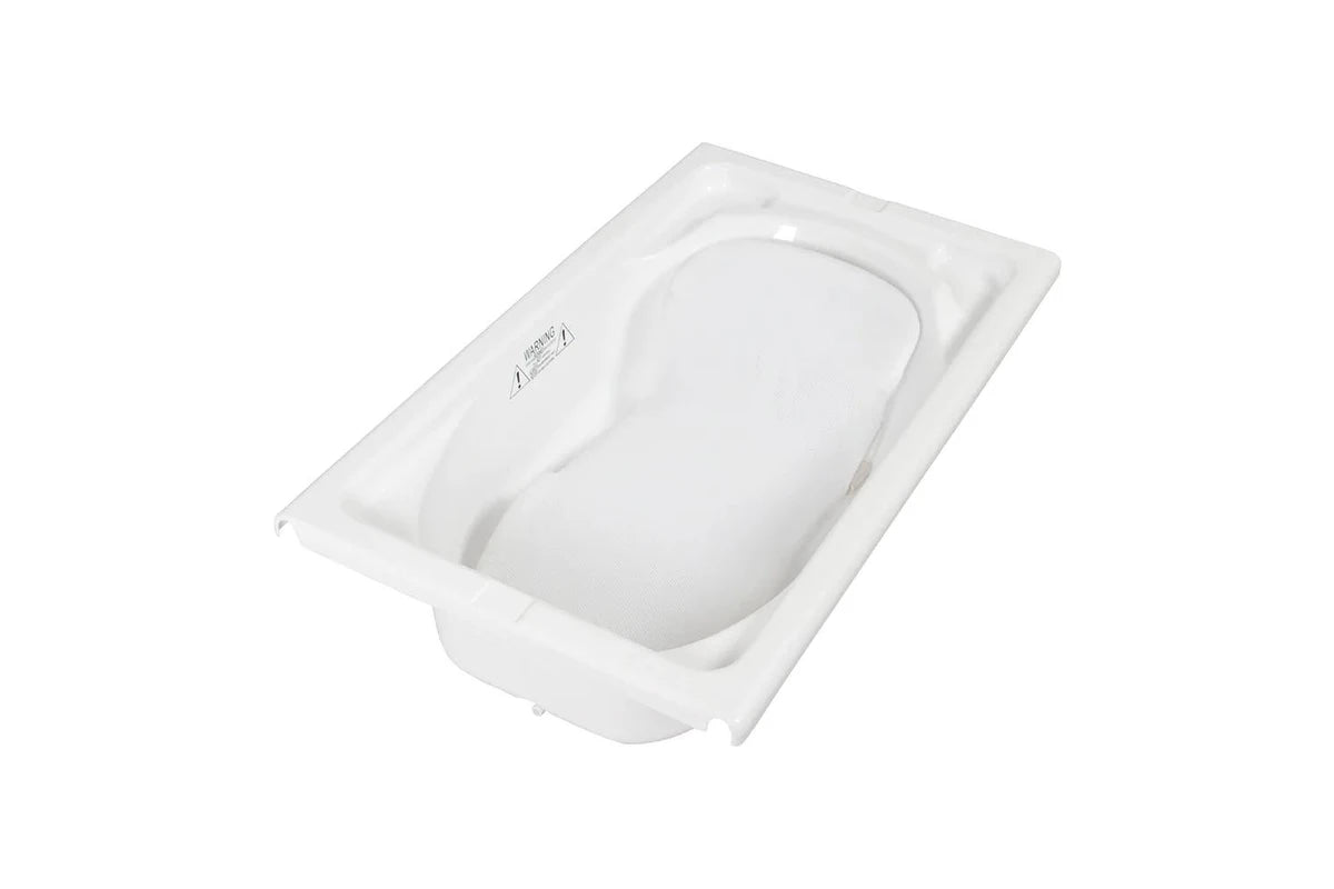Childcare Ezi Newborn Non-Slip Baby Bath Bathing Support Chair White 0-6m 50cm