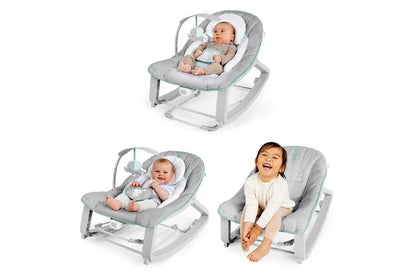 Ingenuity Keep Cozy 3-in-1 65cm Baby Grow w/ Me Bounce/Rocker Seat 0m+ Weaver