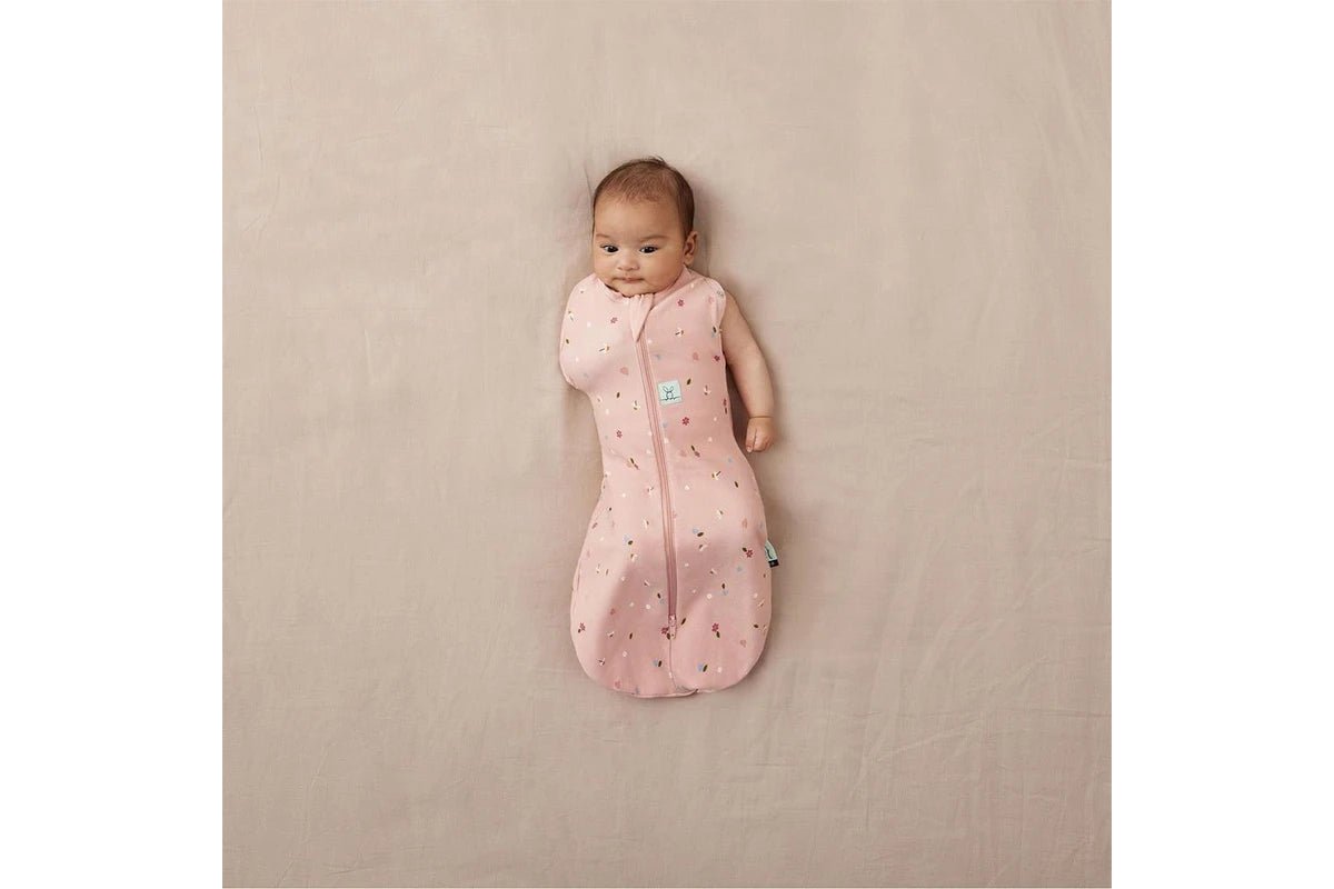 Ergopouch baby Infant Soft Cocoon Swaddle Bag Tog 1.0 Daisies