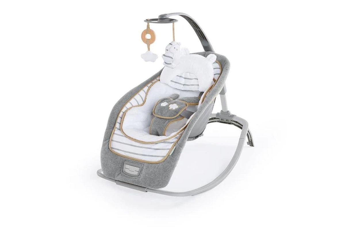 Ingenuity Boutique Collection Premium Newborn Rocking Seat Bella Teddy 0m+