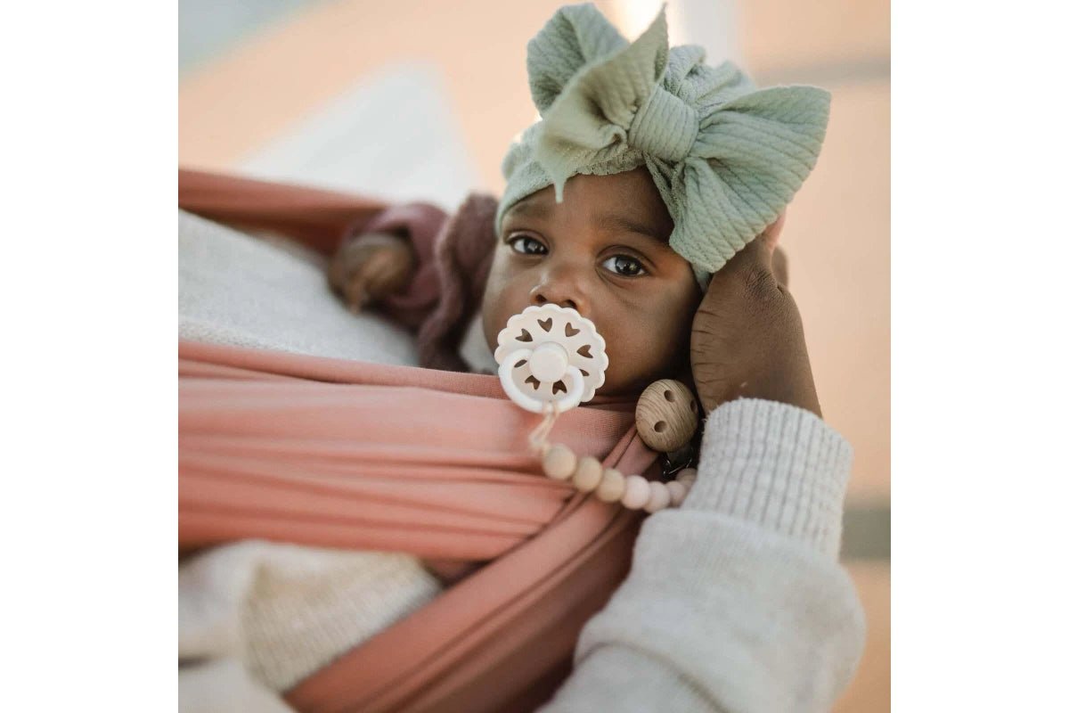 Frigg Silicone Pacifiers 6 Pack - Cinnamon Charm (0-6 months)