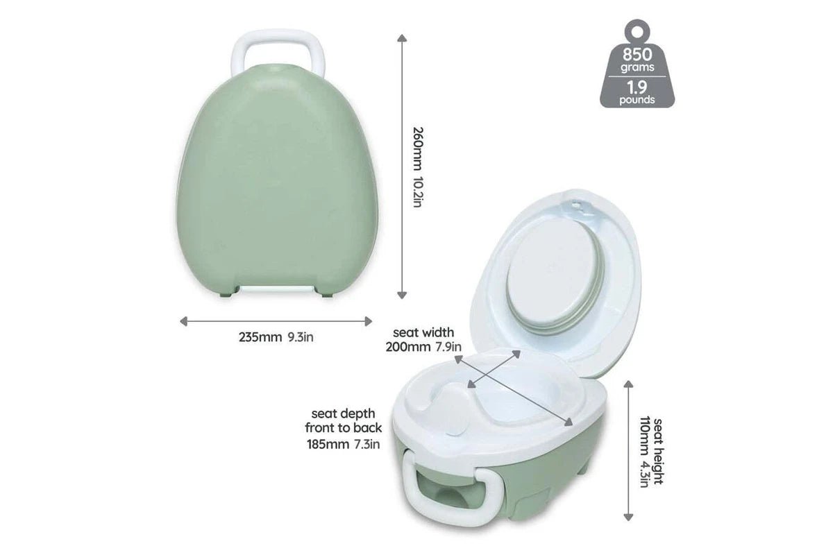 My Carry Potty (Green Pastel)